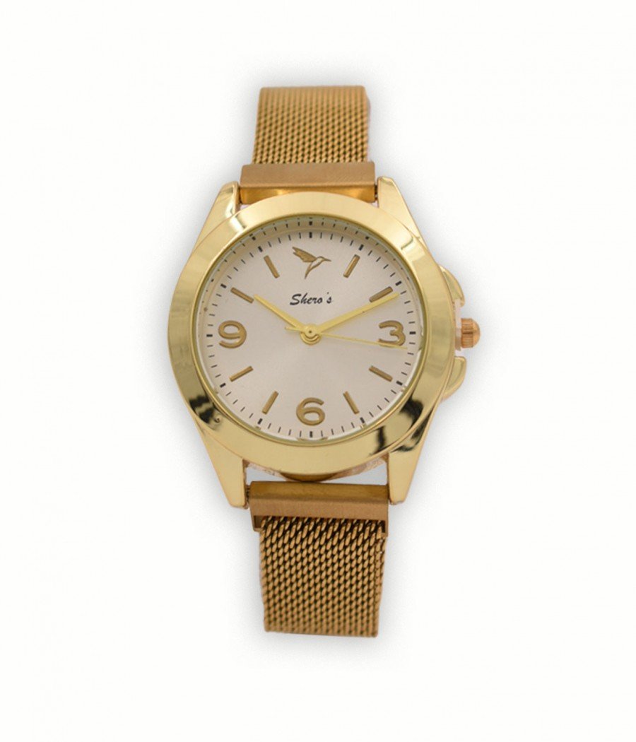 Reloj Acero/Malla Shero's Gold SH-434